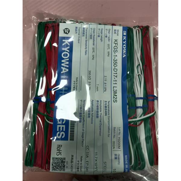 日本KYOWA配件耗材應變片KFGS-1-350-D16-16 L15C3R