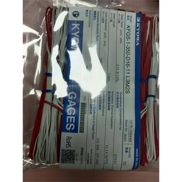 日本KYOWA配件耗材應變片KFGS-1-350-D16-16 L15C3R