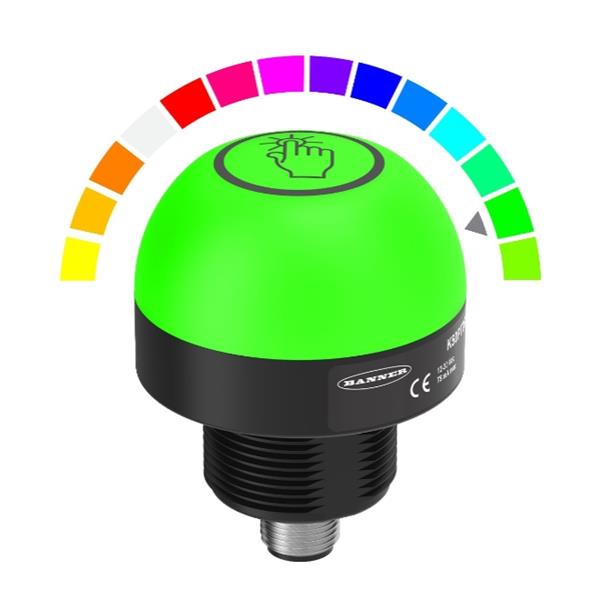 BANNER邦納美國 K50 Pro 觸摸按鈕系列拾取指示燈K50PTCKQ