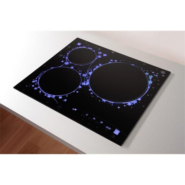 圣戈班 saint gobian 微晶玻璃灶具面板KeraBlack Plus(透紅光黑色微晶玻璃）