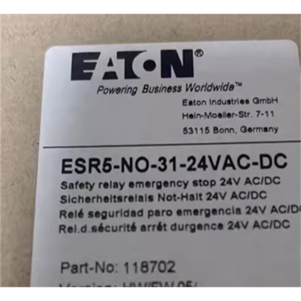 EATON伊頓  NZM塑殼斷路器NZMB1-AF90-NA