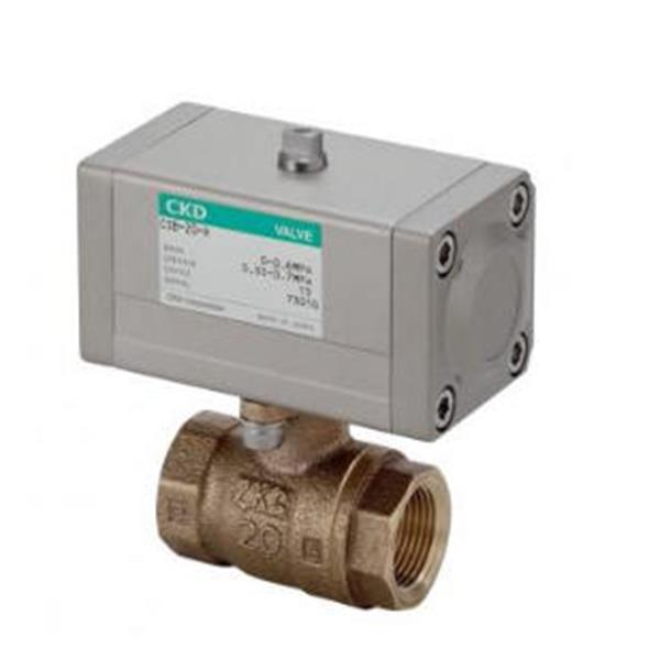 CKD喜開理蒸氣用氣控式球閥2通閥（緊湊型旋轉閥）CSB-R1-10-W